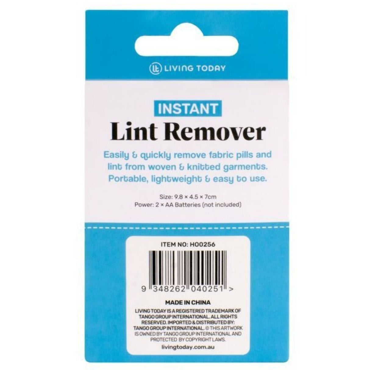 Living Today Battery Operated Instant Lint Remover