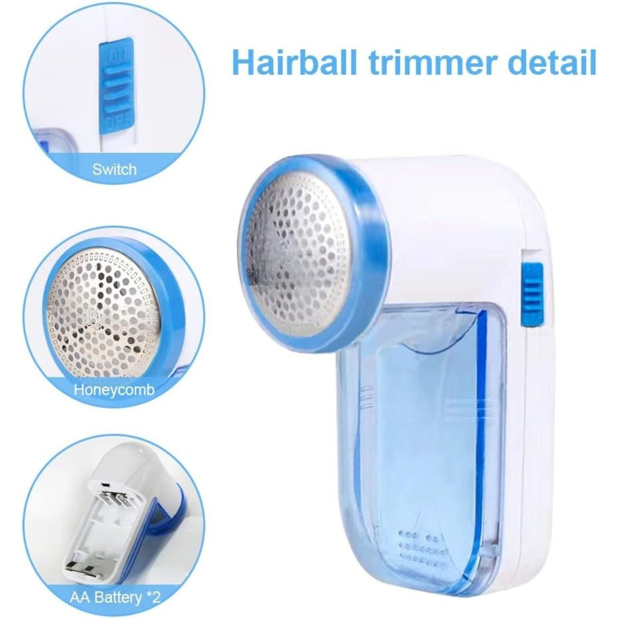 Living Today Battery Operated Instant Lint Remover