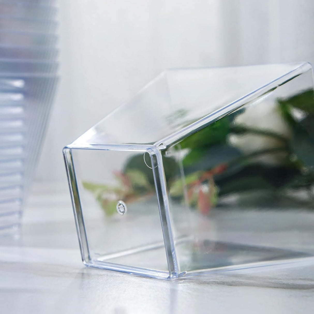 360x Clear Plastic Square Dessert Cups - Premium & BPA Free