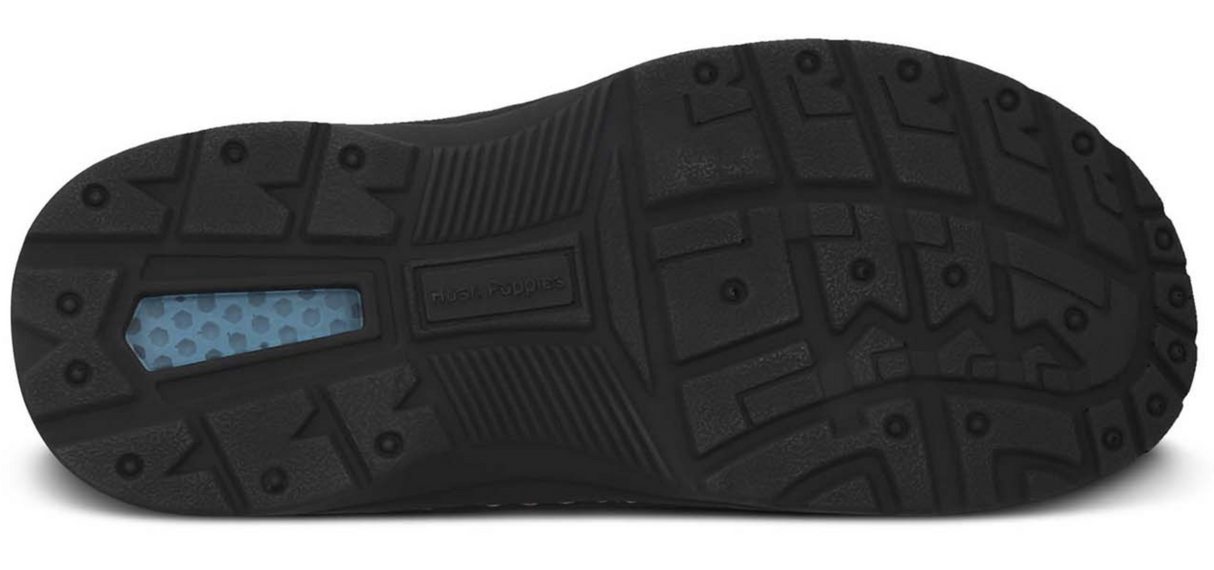 HUSH PUPPIES SPARTAN Mens Leather Wide Fit Comfort Sandals Shoes Slip On - Brown