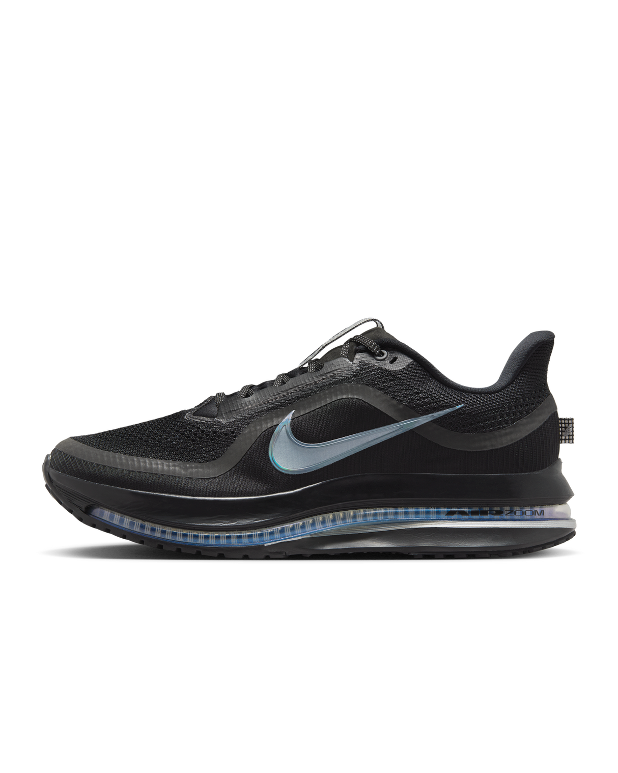 Nike Mens Pegasus Premium Running Shoes - Black-Metallic Silver (Athletic Sneakers/Runners)