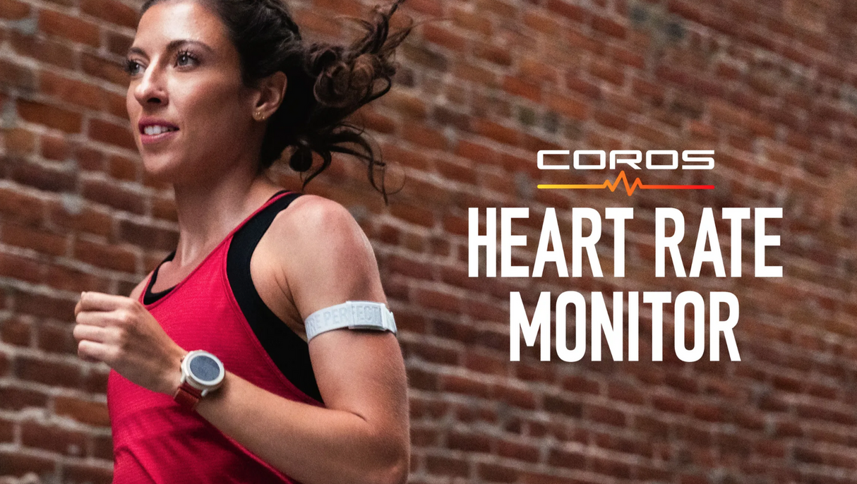 Coros Heart Rate Monitor Activity Tracker in Grey (Wear Around Arm)