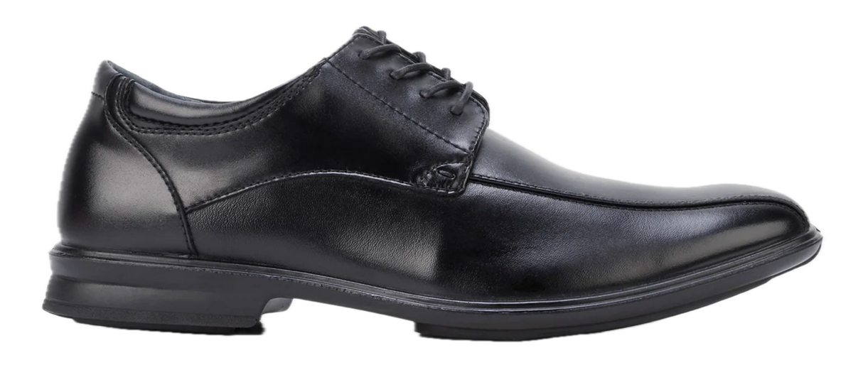 HUSH PUPPIES CAREY Leather Formal Business Shoes Casual Work Loafers Extra Wide