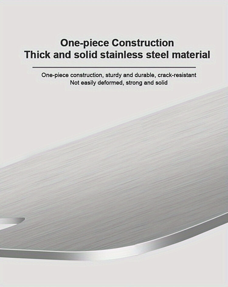 3x Stainless Titanium Steel Anti-Bacterial Mildew-Proof Cutting Chopping Boards