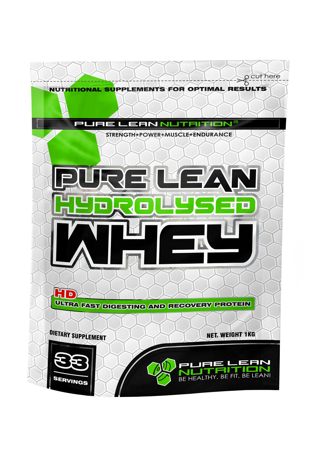 1KG Hydrolysed Whey Protein Powder Fast Digesting WPI WPC - Chocolate