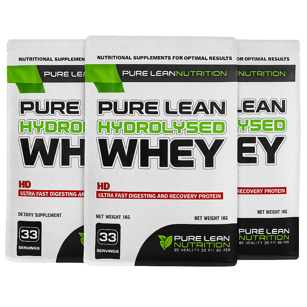 3KG Hydrolysed Whey Protein Powder Fast Digesting WPI WPC - Chocolate