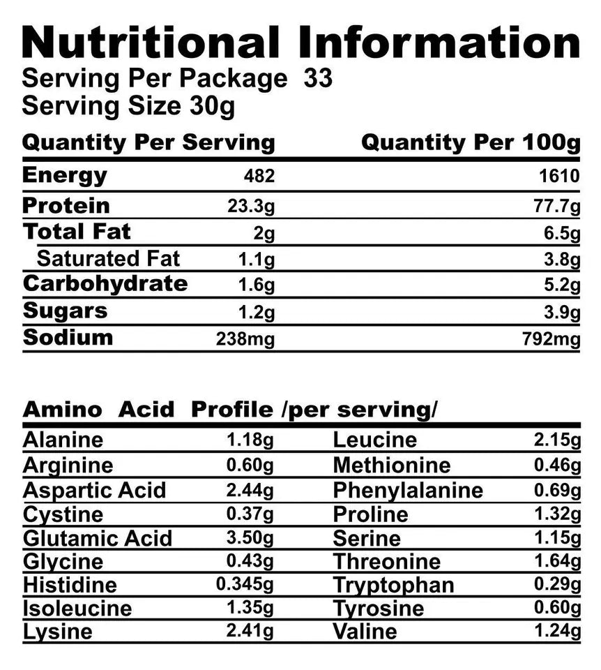 3KG Hydrolysed Whey Protein Powder Fast Digesting WPI WPC - Chocolate