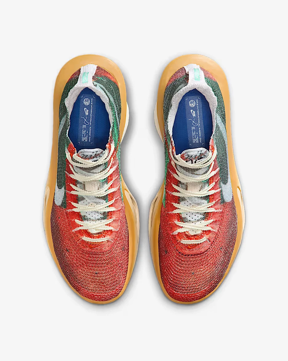 Nike Mens Alphafly 3 PRM Road Racing Shoes - Multi-Clear-Starfish-Aloe Verde (Athletic Sneakers/Runners)