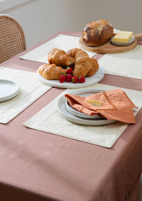 100% Cotton Linen Napkins - Wild Flower (Set of 2)