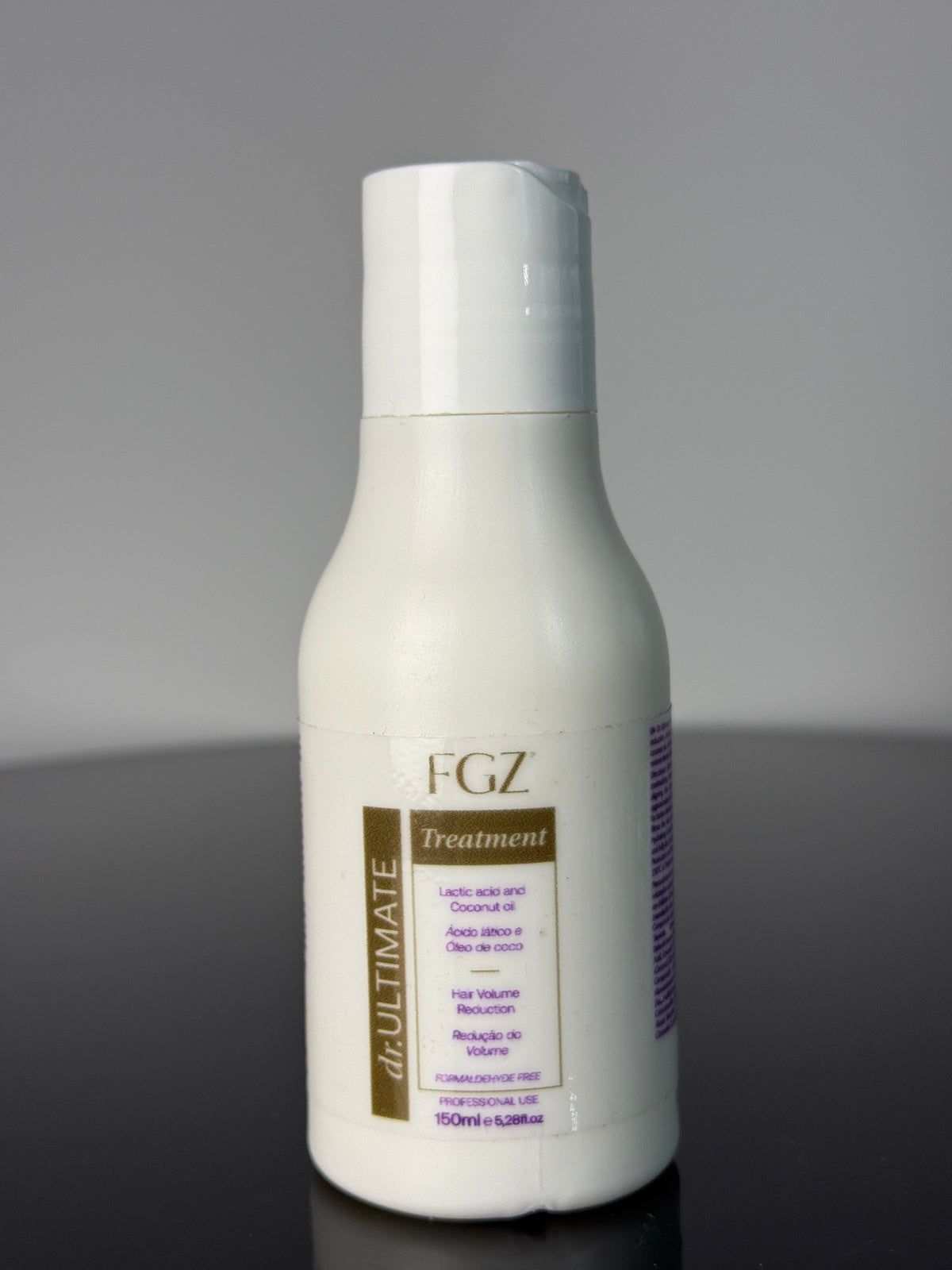 FGZ 150ml Nanoplasty Hair Straightening Treatment - Anti-Frizz (Lactic Acid & Coconut Oil)