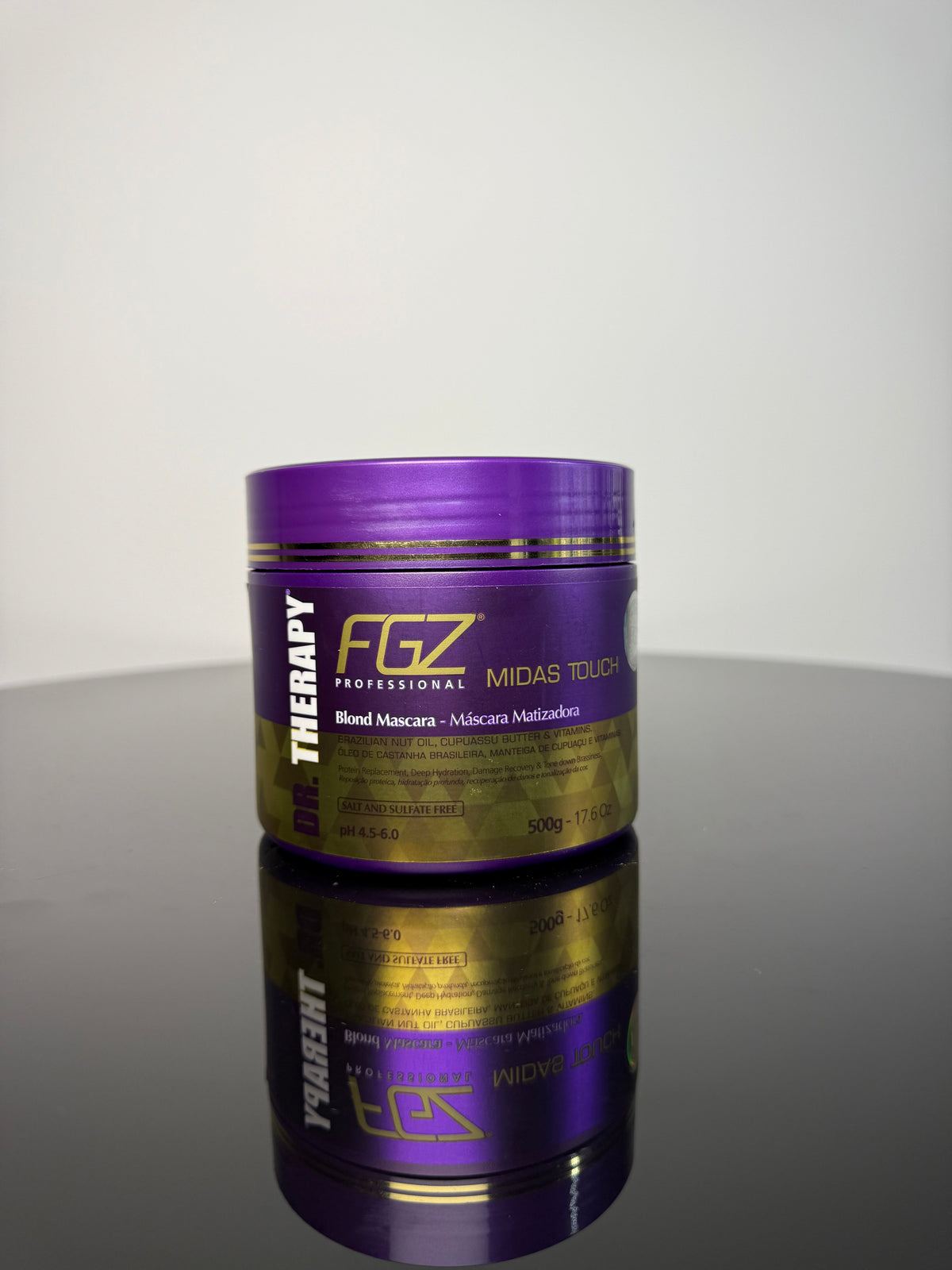 FGZ 500g Blond Hydrating Repair Mask - Brassy Toning (Brazil Nut Oil & Cupuassu Butter)