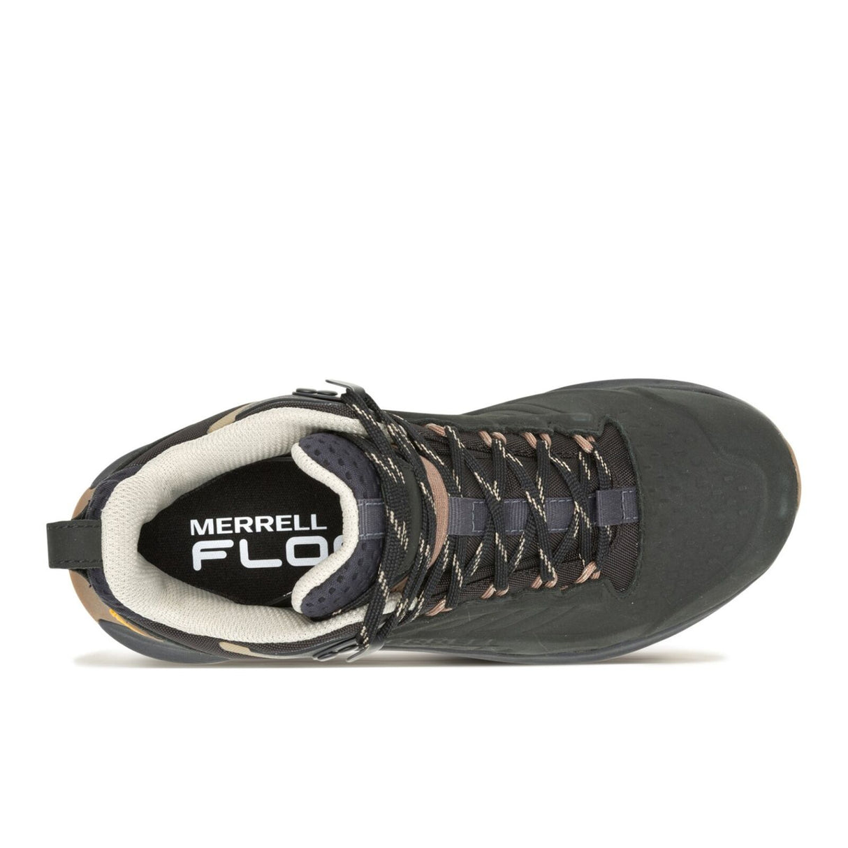 Merrell Womens Moab Speed 2 Leather Mid (Waterproof) Hiking Trail Shoes Runners - Black