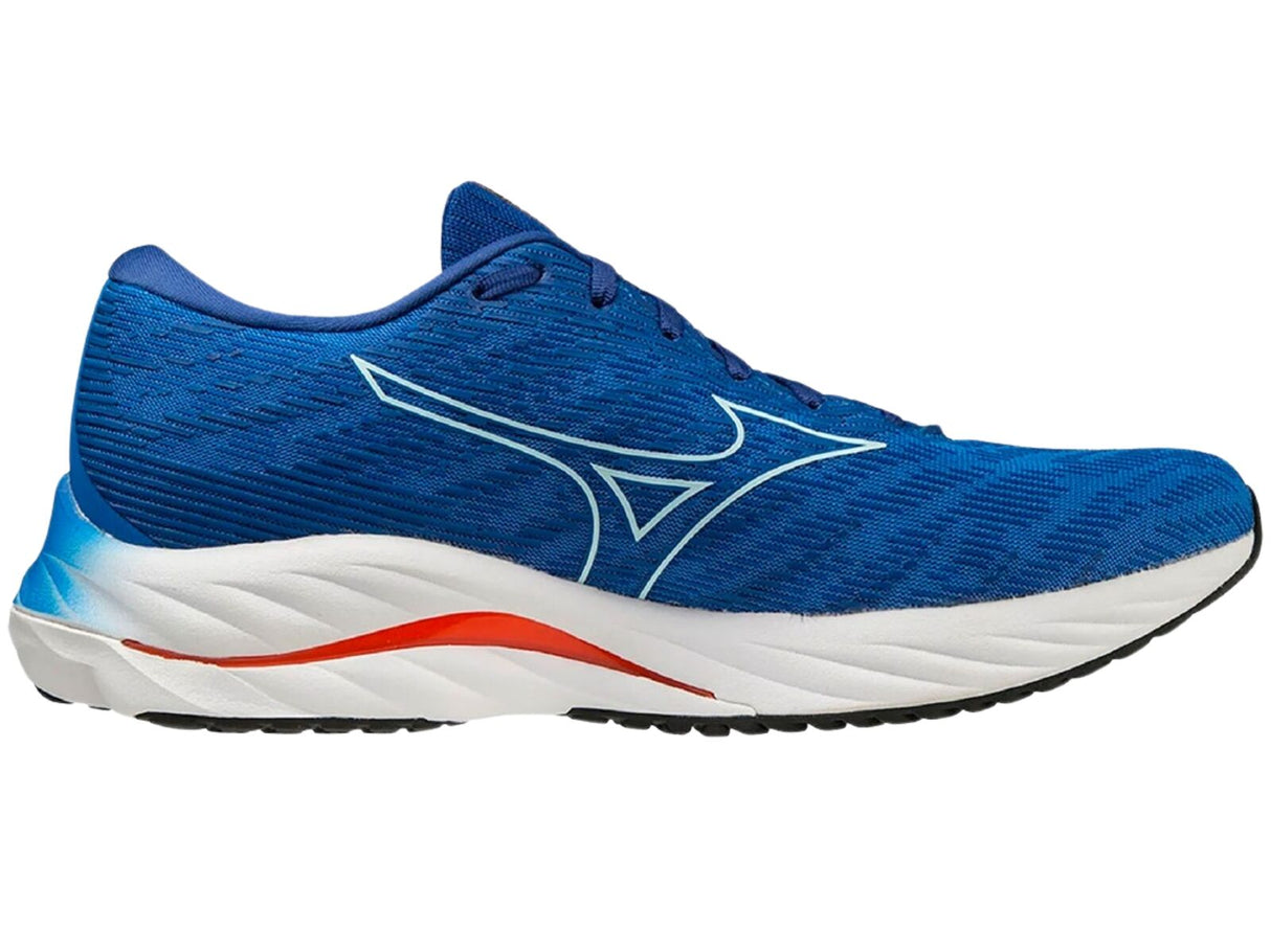 Mizuno Wave Rider 26 Mens Running Shoes Blue White in US 12