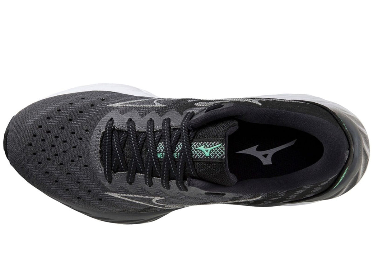 Mizuno Wave Inspire 19 Womens Running Shoes in Iron Gate Nimbus Cloud Spring Bud - Size 7.5