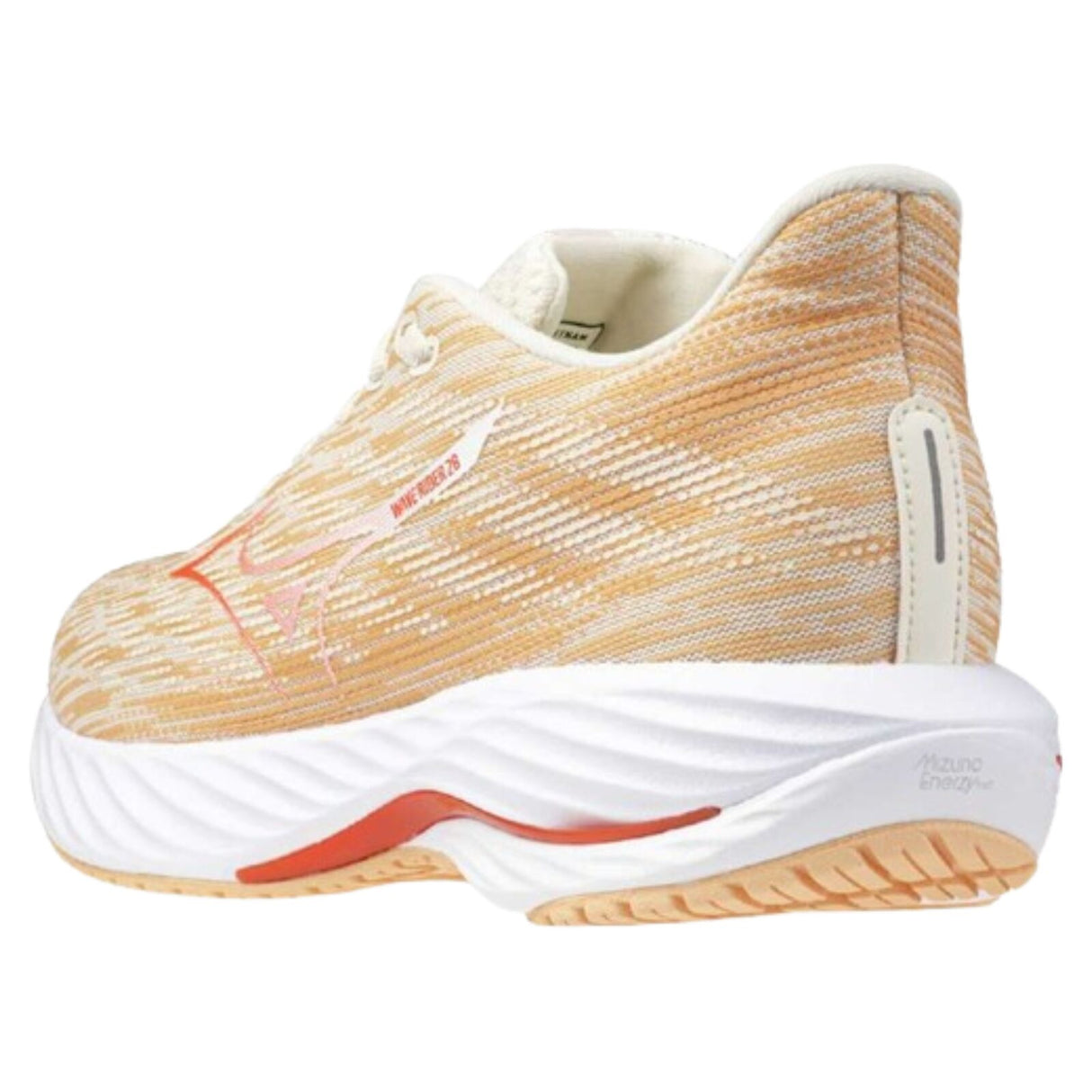 Mizuno Wave Rider 28 Womens Running Shoes Pristine Spicy Orange in US 7