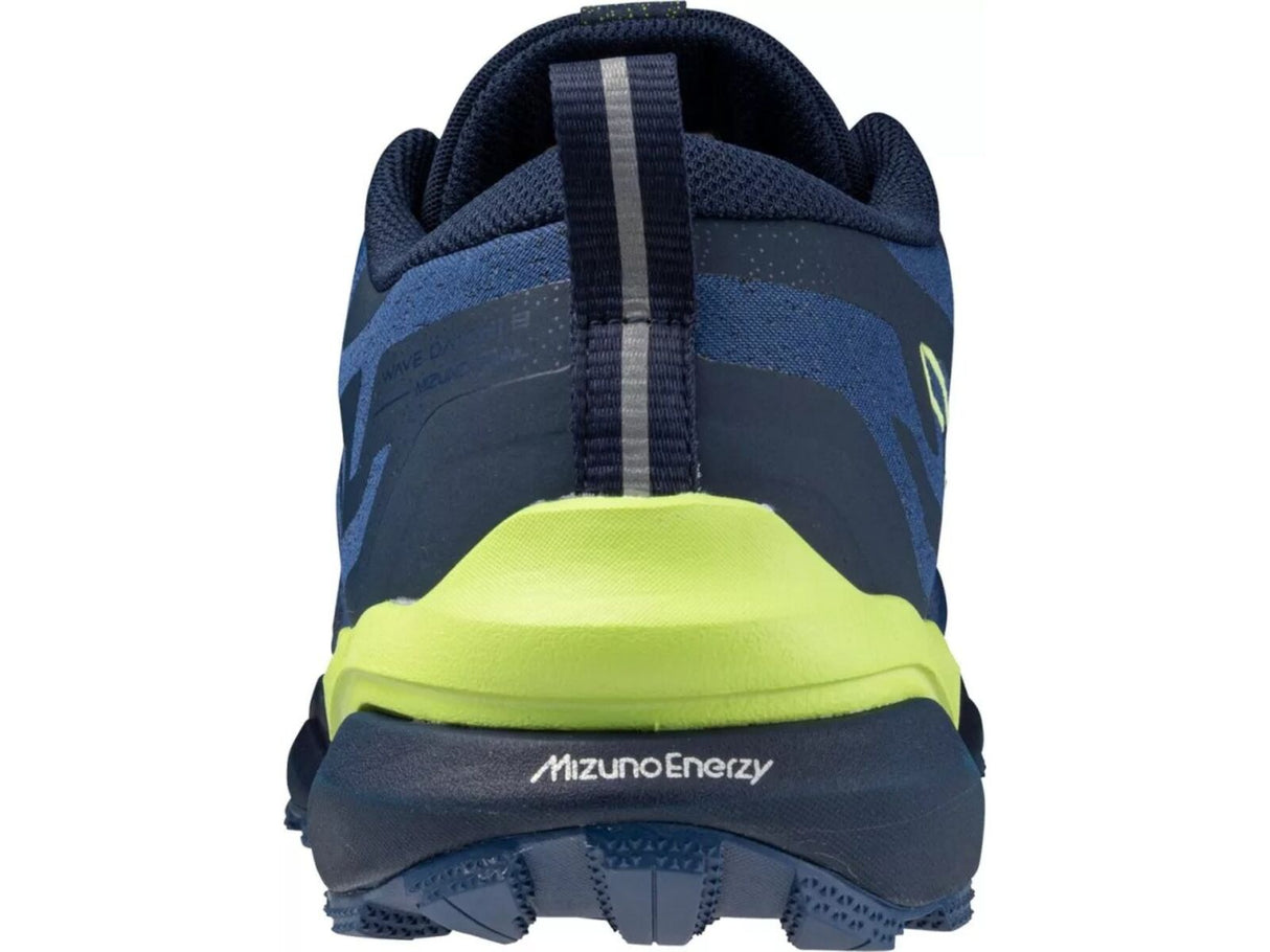 Mizuno Wave Daichi 8 Mens Trail Running Wave Shoes Blue Green – US 11