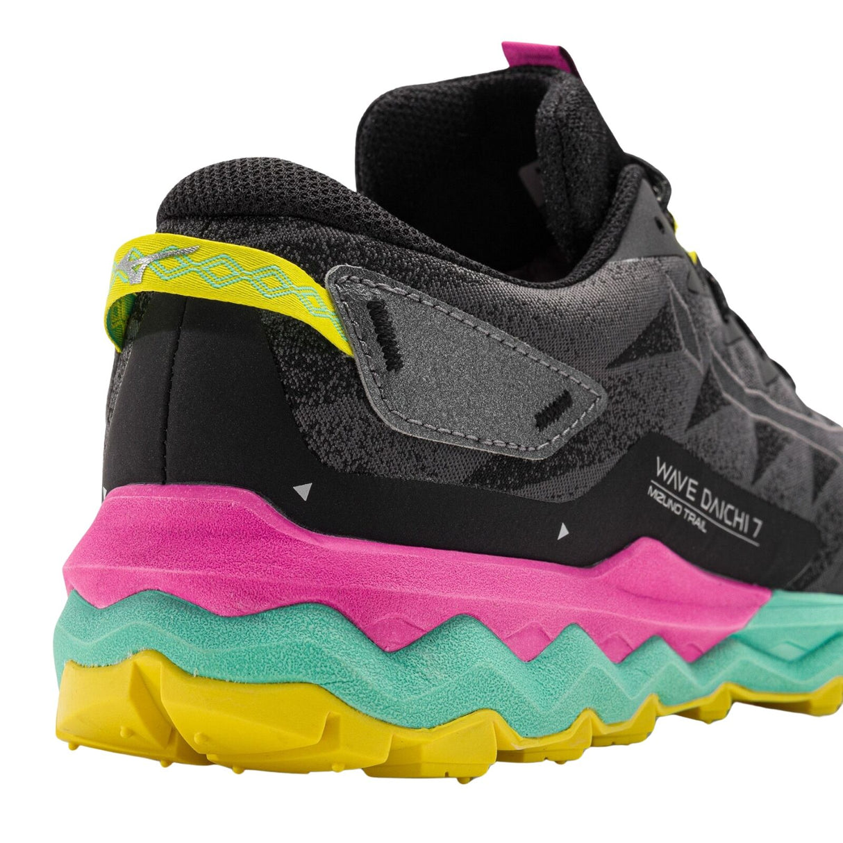 Mizuno Wave Daichi 7 Womens Trail Running Shoes Iron Gate / Fuchsia Fedora (2023), US 10