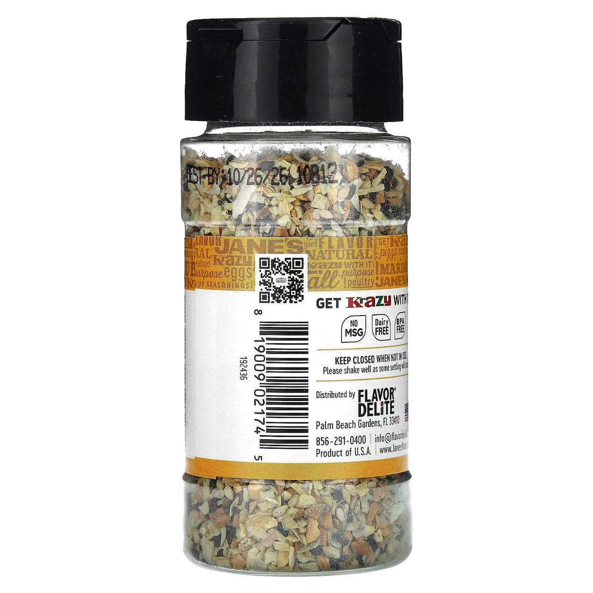 3x Jane's Krazy Mixed up Everything Bagel Seasoning Pack (78g)