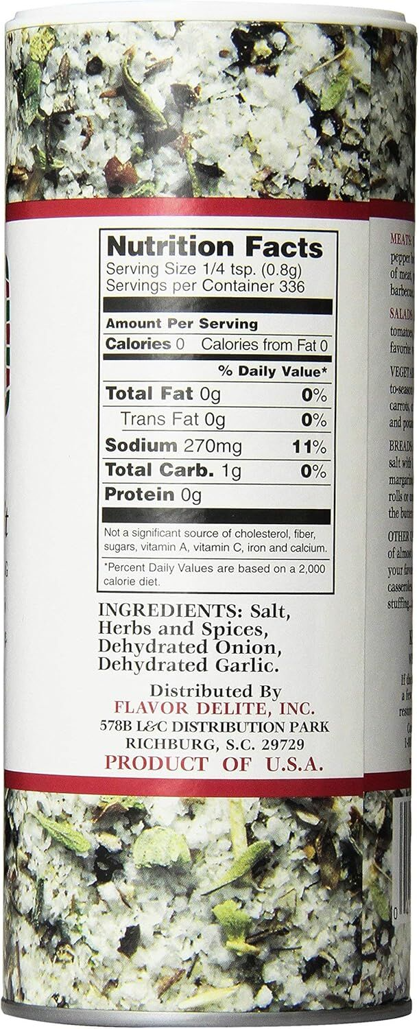 12x Jane's Krazy Mixed Up Salt Marinade & Seasoning (269g)