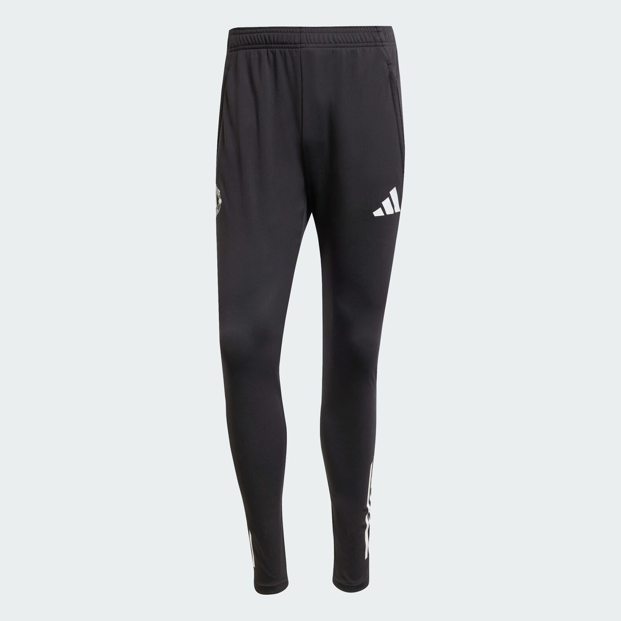 Adidas x Manchester United Tiro Joggers Soccer Training Track Pants in Black