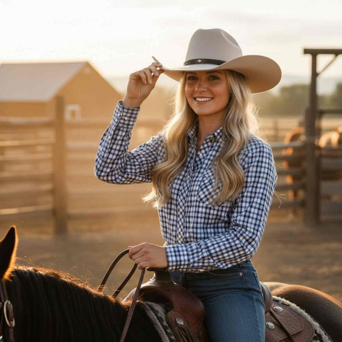 Jacaru 1857 Australian Wool Felt Cowboy Hat - Western Style (Water Resistant & UPF 50+)