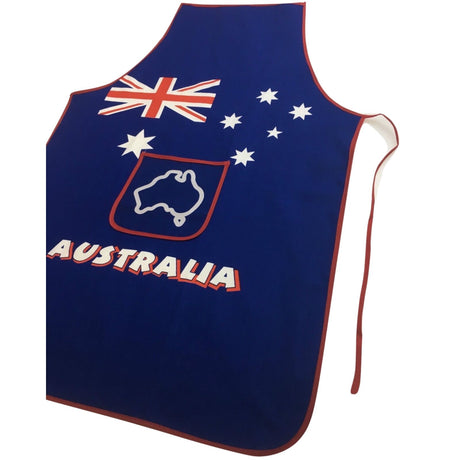 AUSTRALIA FLAG APRON Australia Day BBQ Aussie Party Costume Oven Chef Souvenir