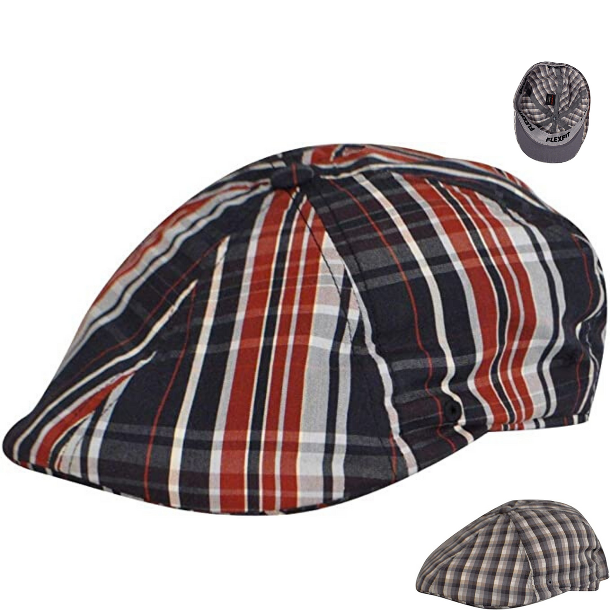 KANGOL Plaid 504 Ivy Cap sboy Flat Hat K1359FA FLEXFIT Light Summer Classic - BP625