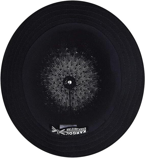 KANGOL Tropic Casual Bucket Hat K2094ST Summer Sun Brim Cap - Black