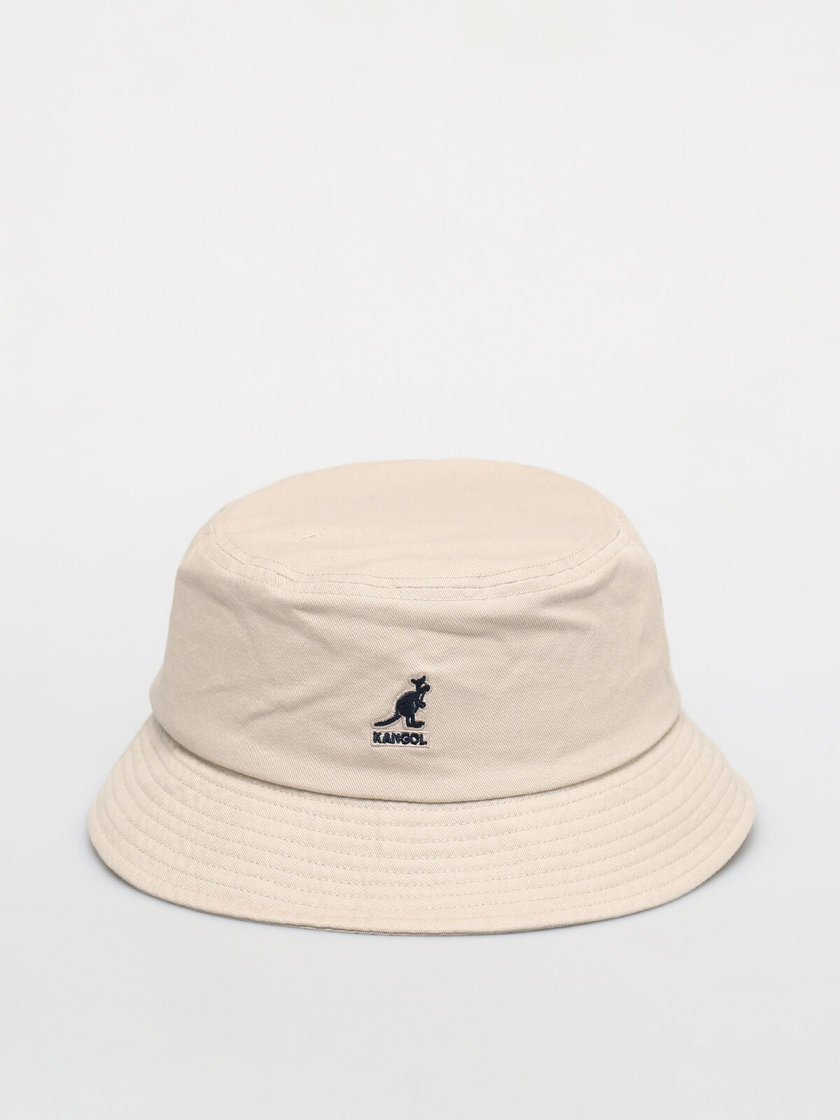 Kangol Washed Bucket Hat - Beige (Summer Fishing & Camping Sun Cap)