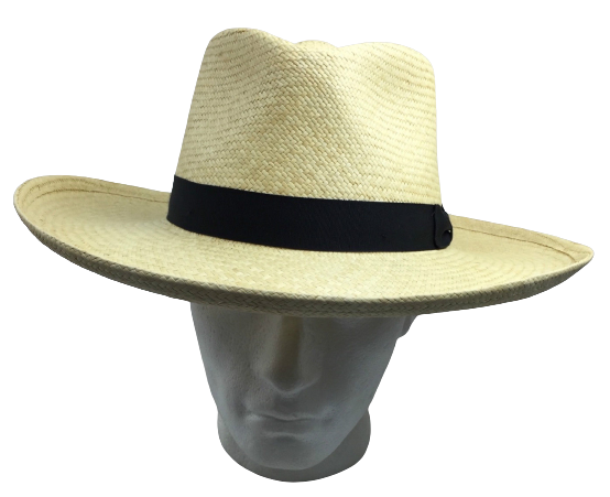 STRAW PANAMA CUENCA HAT Sun Beach Golf Cap Summer Hand Woven Made in USA K4A