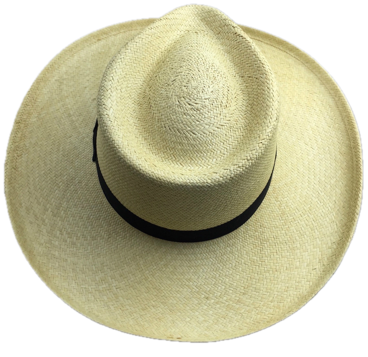 STRAW PANAMA CUENCA HAT Sun Beach Golf Cap Summer Hand Woven Made in USA K4A