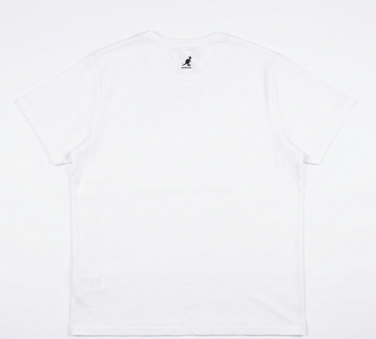 Kangol Mens Basic Stretch T-Shirt - Brilliant White (Black Embroidered Logo)