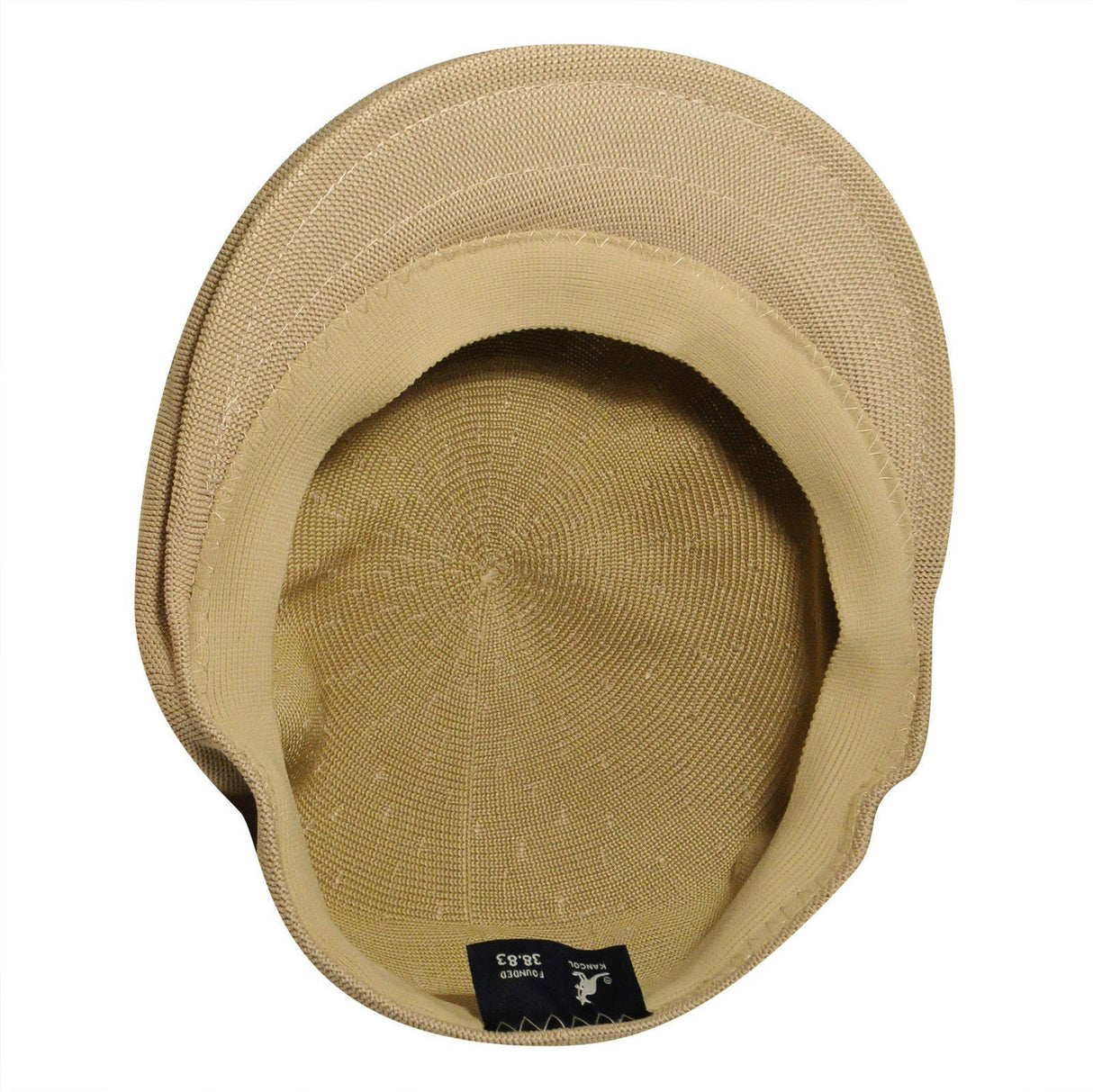 KANGOL Tropic 504 Ivy Cap Mens Light Flat Driving Summer Hat 0287BC in Beige
