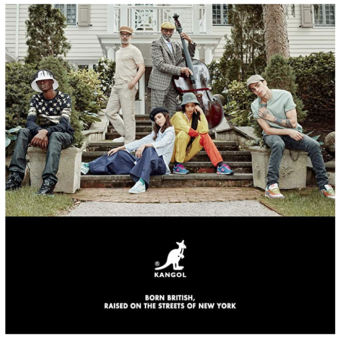 KANGOL Tropic 504 Ivy Cap Mens Light Flat Driving Summer Hat 0287BC - White - XL