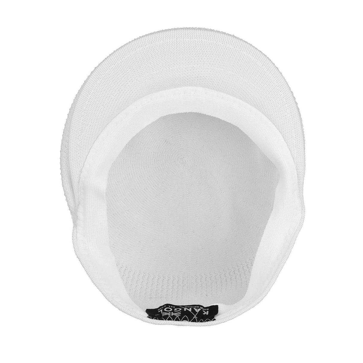 KANGOL Tropic Ventair 504 Ivy Cap 0290BC Summer Flat Driving Hat in White