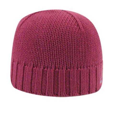 Kangol Kids Fully Fashioned Pull On Beanie Warm Winter Ski Snow Hat - Red