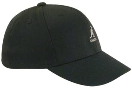 Kangol Flexfit Boys Baseball Ball Hat Kids Children Cap - Black - Kids Medium/Large