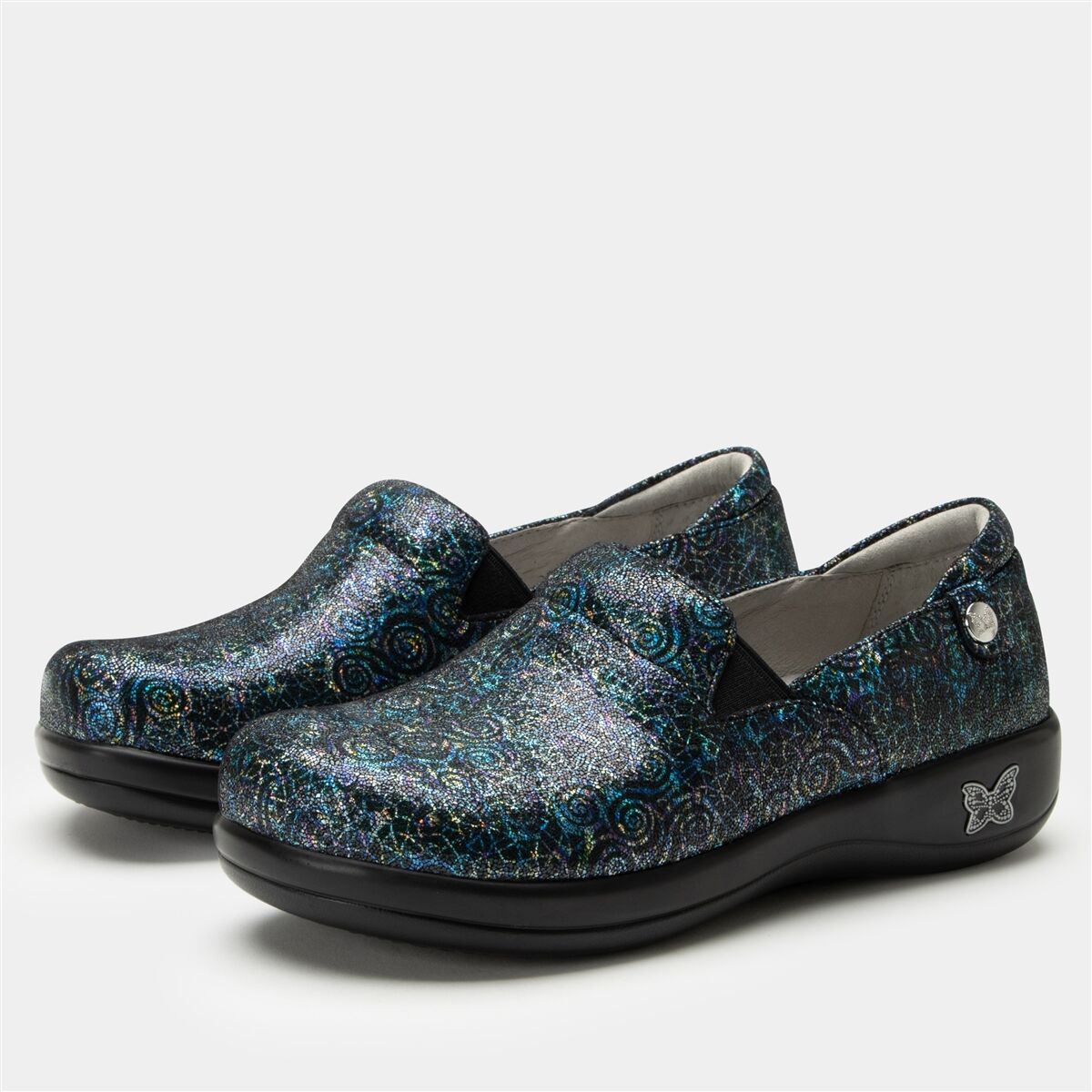 Alegria Keli Nursing Shoes Slip On Loafers Womens Work Hospitality in Soft Serve