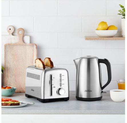 Sunbeam Aquella Stainless Steel Fast Boil Cordless Kettle - KEM1007SS