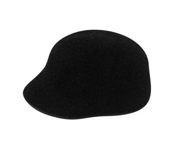 KANGOL Wool Ergo Deeto Hat Cap One Size Pull On Style Winter Warmer 6963BC - Black (BK001)