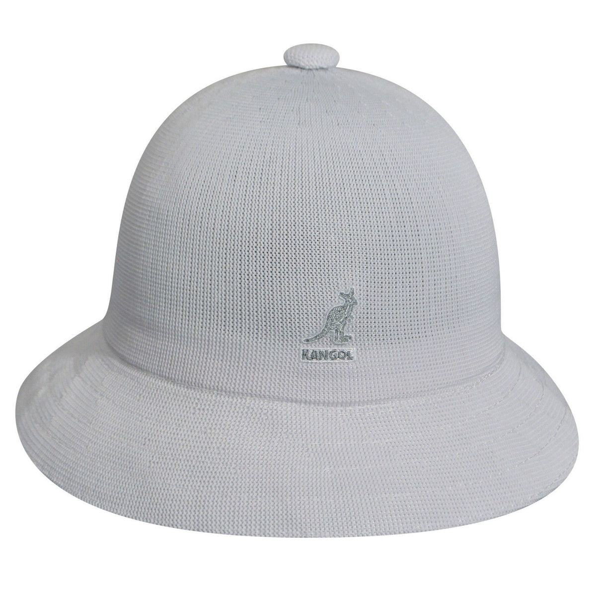 KANGOL Tropic Casual Bucket Hat K2094ST Summer Sun Brim Cap - White - L