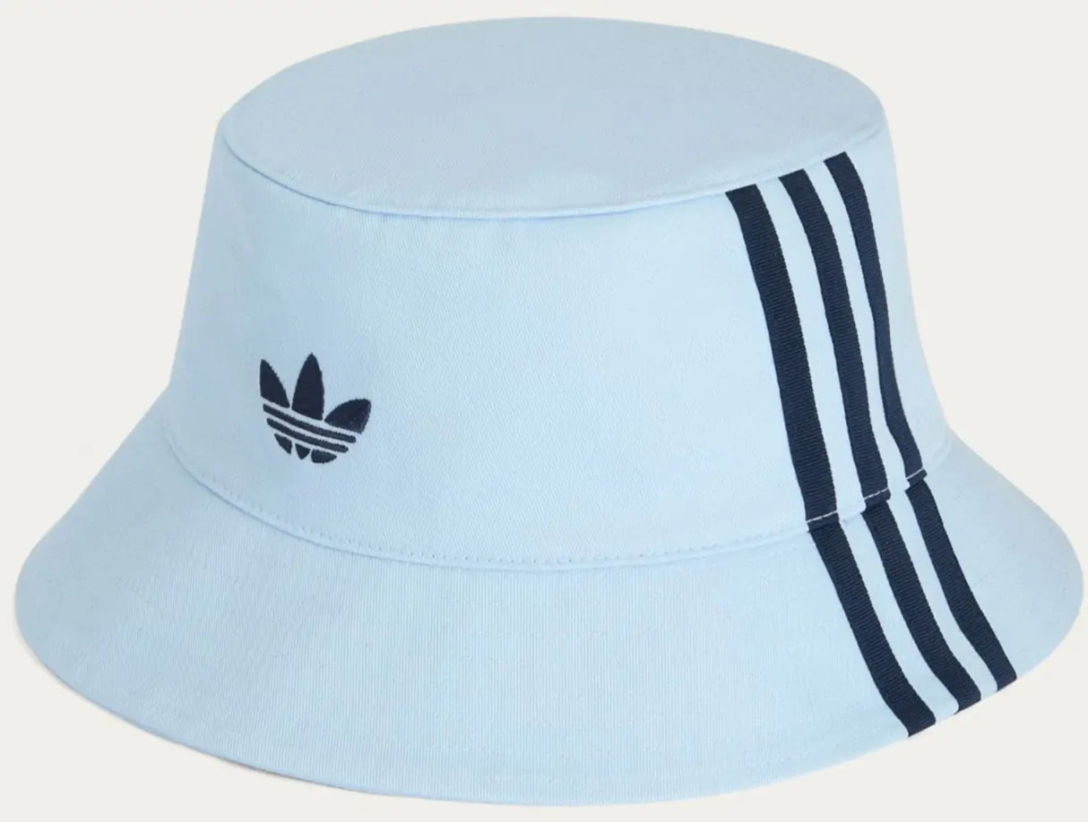 Oasis x Adidas Originals TOUR BUCKET HAT in Clear Sky Blue/Black (One Size)
