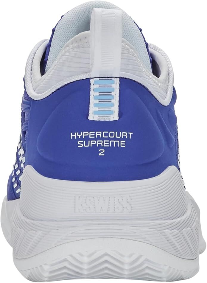 K-Swiss Mens Hypercourt Supreme 2 Clay Herringbone Tennis Shoes - Blue