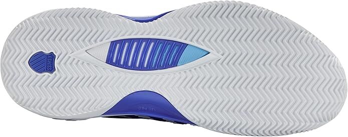 K-Swiss Mens Hypercourt Supreme 2 Clay Herringbone Tennis Shoes - Blue