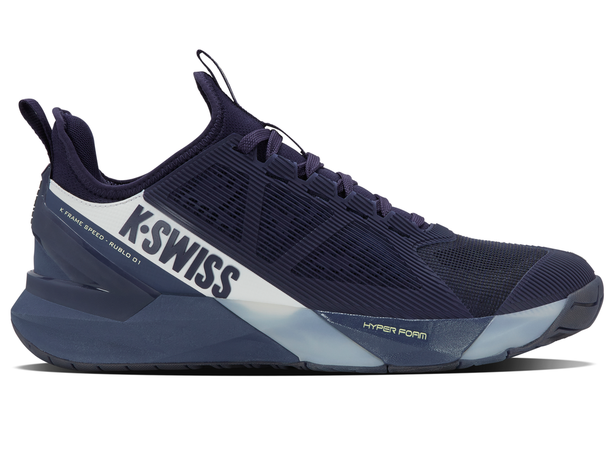 K-Swiss Shoes Mens Rublo All Court Tennis Shoes (Andrey Rubley) - Navy/Indigo