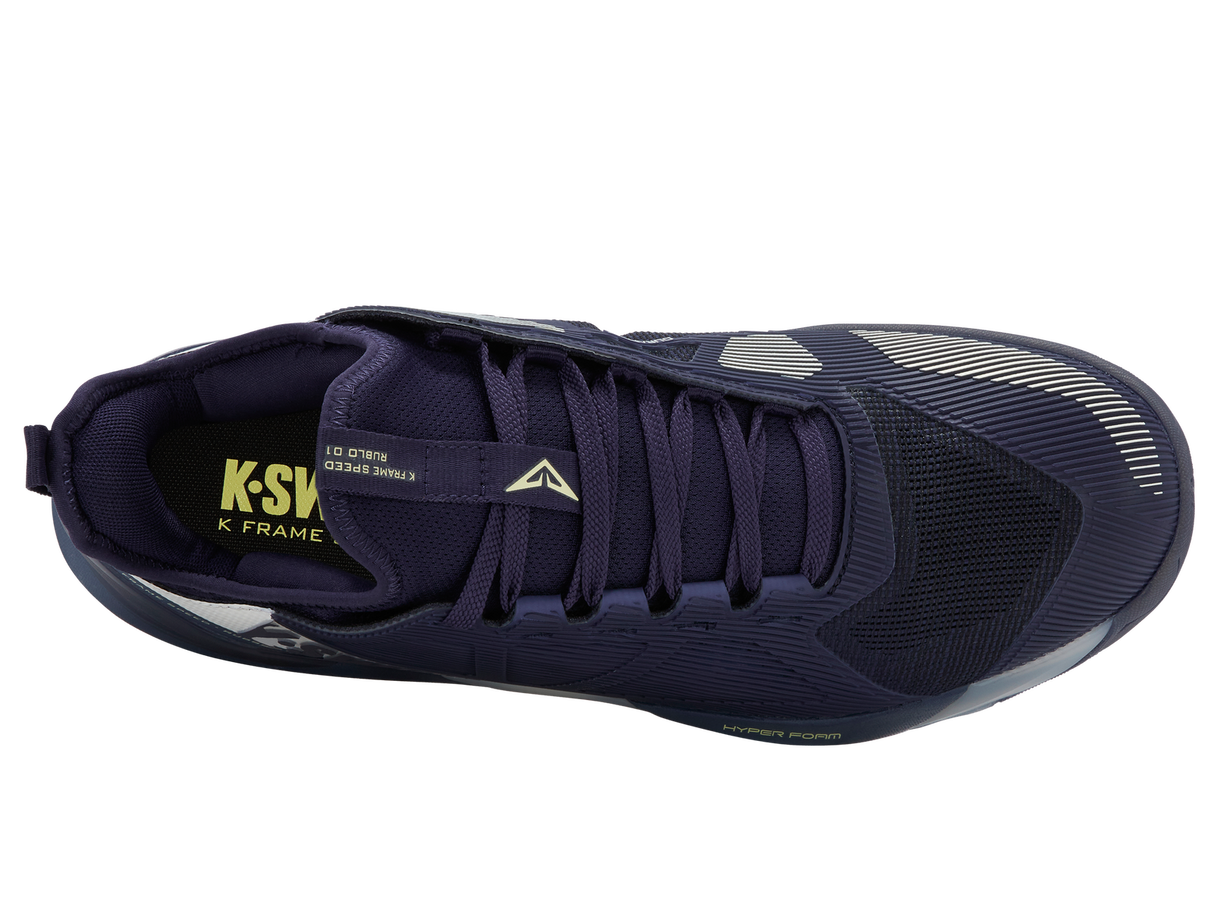 K-Swiss Shoes Mens Rublo All Court Tennis Shoes (Andrey Rubley) - Navy/Indigo