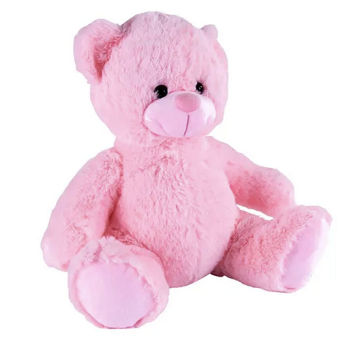 30cm Plush Pink Teddy Bear w/LED Light - Soft Glowing Stuffed Toy (Kids 3y+)