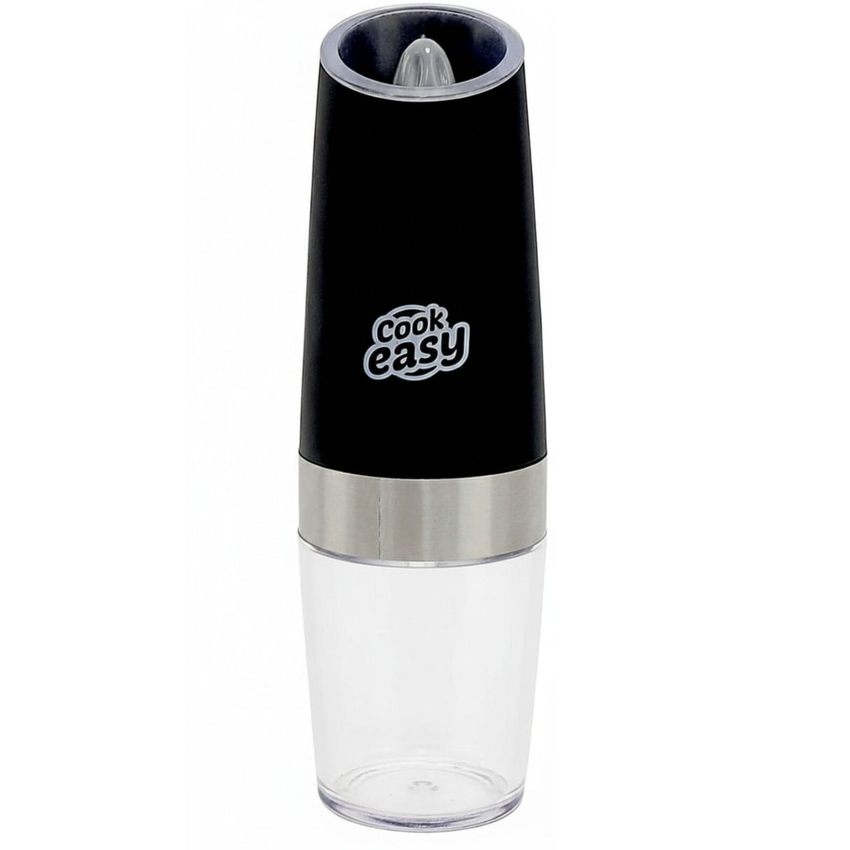 Cook Easy Electric Salt & Pepper Grinder - Gravity Sensor Refillable (Kitchen Spice Mill)