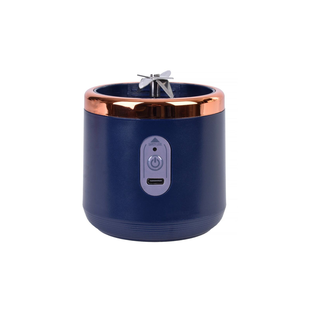 Portable Smoothie Juicer Blender 400ml USB-C Rechargeable with Travel Lid