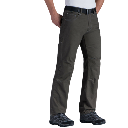 KUHL Mens Rydr Pant 32" Inseam Mens Trousers Combed Cotton Hiking Cargo - Graphite